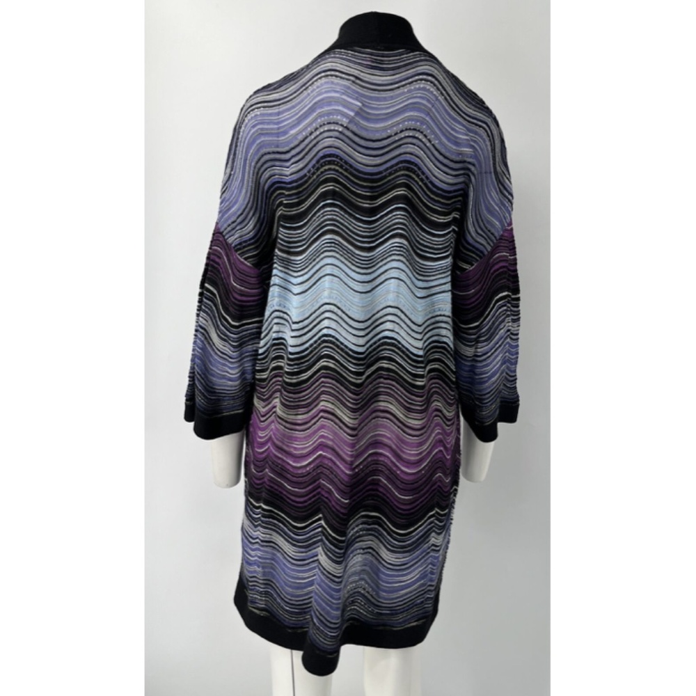 M Missoni Multicolor Abstract Patterned Knit Shor… - image 3